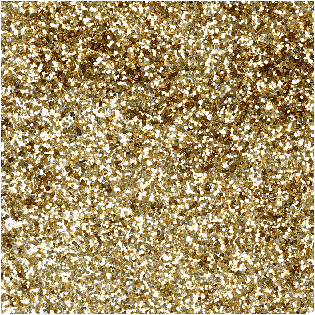Bio-glimmer, guld, diam. 0,4 mm, 10 g/ 1 ds.