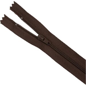 Kjolelås 40 cm 4 mm Mørk brun