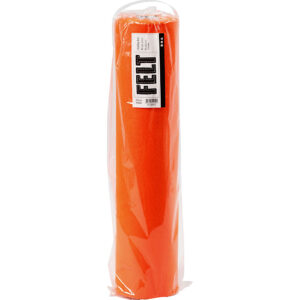 Hobbyfilt 1,5mm, 45 cm, 5 m Rød orange