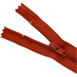 Kjolelås 40 cm 4 mm Gylden rødbrun