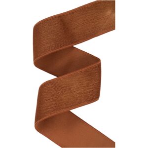 Elastik soft blank 40mm Gylden rødbrun