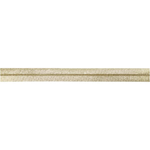 Skråbånd lurex 18mm 5m Guld