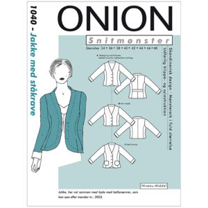 Onion Mønster, Jakke m/ ståkrave