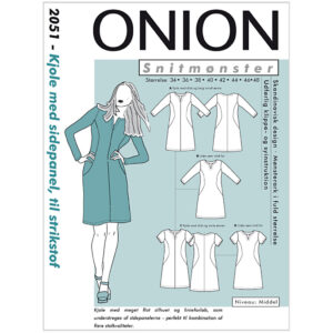 Onion Mønster, Kjole m/ sidepanel