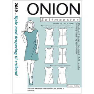 Onion Mønster, Kjole m/ drapering