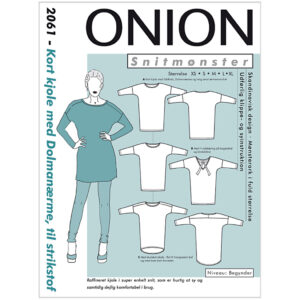 Onion Mønster, Kjole m/ Dolmanærme