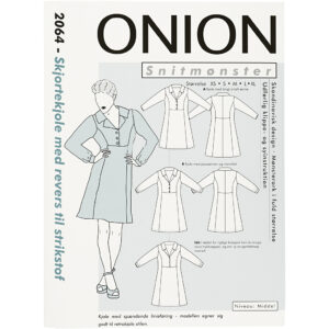 Onion Mønster, Skjortekjole m/ revers