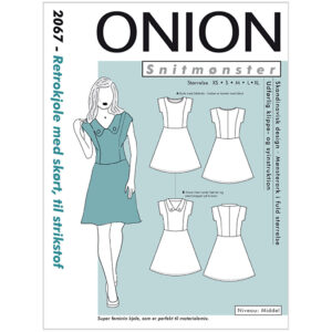 Onion Mønster, Retrokjole m/ skørt