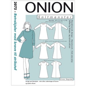 Onion Mønster, Retrokjoler m/ krave