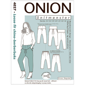 Onion Mønster, Loose fit chino-berberbuks
