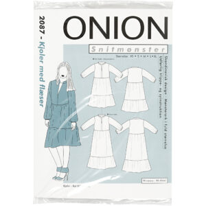 Onion Mønster, Kjoler m/ flæser