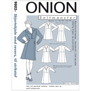 Onion Plus Størrelser, Skjortekjole m/ revers