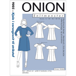 Onion Plus Størrelser, Kjole i corsagesnit