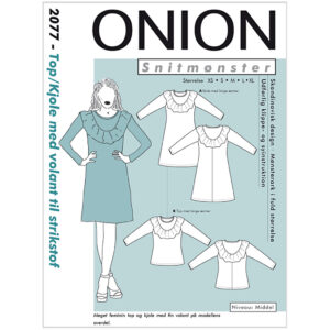 Onion Mønster, Top/kjole m/ volant