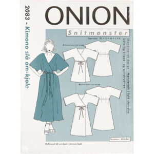 Onion Mønster, Kimono slå om-kjole