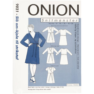 Onion Plus Størrelser, Slå om-kjole