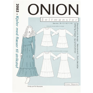Onion Mønster, Kjoler m/ flæser