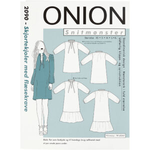 Onion Mønster, Skjortekjoler m/ flæsekrave