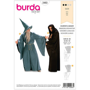 Kostume Burda 2483 str. 46-60