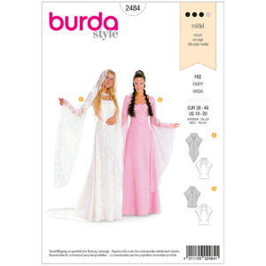Kostume Burda 2484 str. 36-46