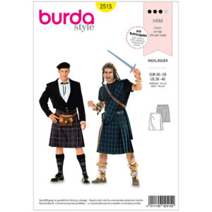 Kostume Burda 2515 str. 46-58