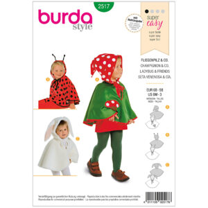 Mariehøne Burda Kids 2517 str. 68-98