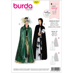 Kostume Burda 2521 str. 34-50
