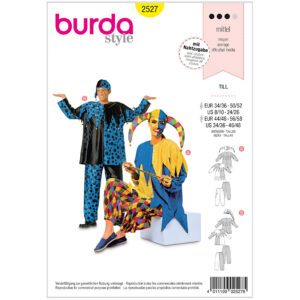 Kostume Burda 2527 flere størrelser