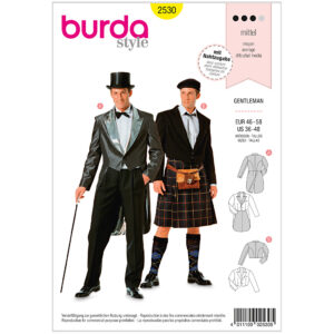 Kostume Burda 2530 str. 46-58