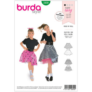 Kostume Burda Kids 2809 str 104-164