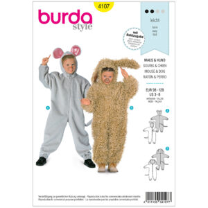 Mus/Hund Burda Kids 4107 str. 98-128