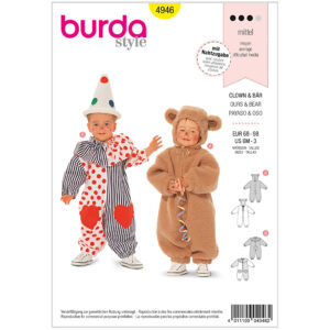 Klovn/Bjørn Burda Baby 4946 str. 68-98