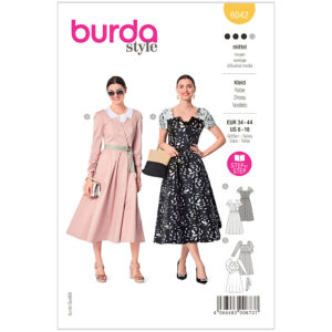 Kjole Burda 6042 str. 34-44
