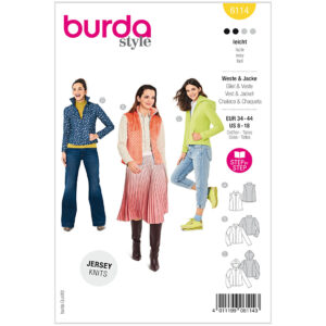 Jakke/Vest Burda 6114 str. 34-44