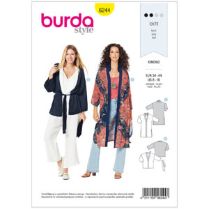 Kimono Burda 6244 str. 34-44