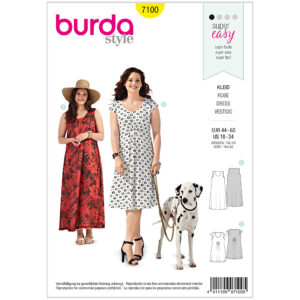 Kjole Burda 7100 str. 44-60