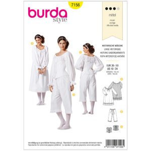 Kostume Burda 7156 str. 36-50