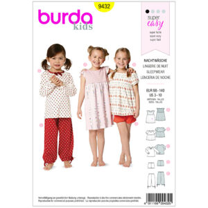 Nattøj Burdaq kids 9432 str. 98-140