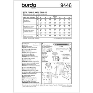 Ridder Burda Kids 9446 str. 104-140
