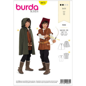 Robin Hood Burda Kids 9472 str. 122-170
