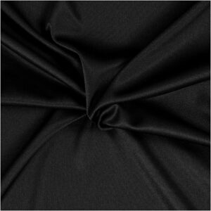 Jersey foer - antistatisk Sort