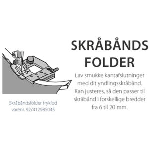 Skråbåndsfolder Husqvarna