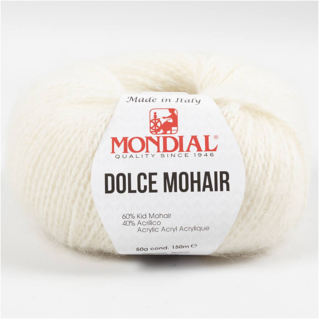 Dolce mohair Trend white