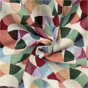Jacquard m/ cirkler Multicolor