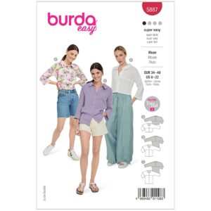 Bluse Burda 5887 str. 34-48
