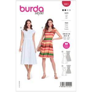 Kjole Burda 5901 str. 34-44