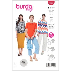 Bluse Burda 5926 str. 34-48