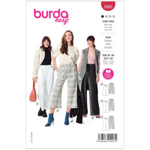Bukser Burda 5960 str. 34-48