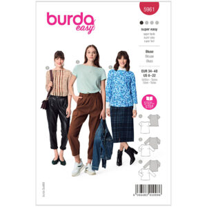 Bluse Burda 5961 str. 34-48