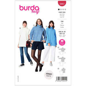 Bluse Burda 5963 str. 34-48